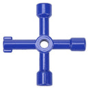 Multi-function Universal Cross Key Wrench for Electric Control Cabinet Door