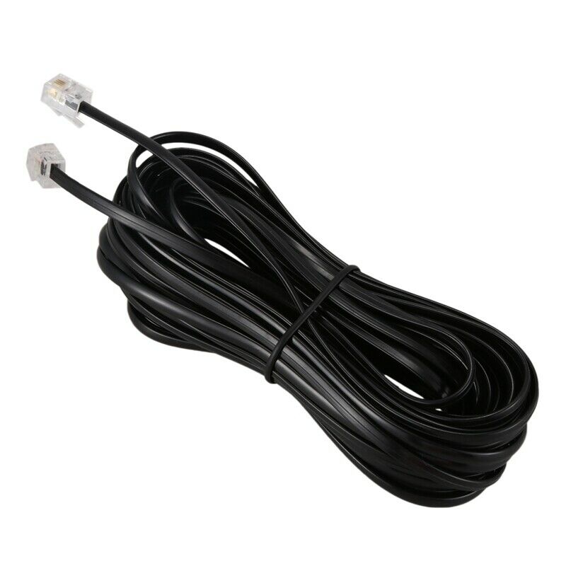 RJ11 6P4C Telephone Cable Cord ADSL Modem 10 Meters P9J7