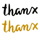 Thank Metal Embossing Cutting Dies DIY Scrapbooking Photo Decor Stencils