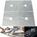 4pcs Lot Reusable Gas Range Protector Liner Non Stick For Hob Stovetop Cooker