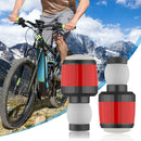 1Pair Safety Bike Handle Bar Grip End Plug LED Light Cycling Warning Lamp
