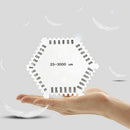 High precision hexagon stainless steel Wet film comb 25-3000um wet film thi