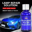9H Hardness Car Headlight Lens Restorer Repair Liquid Polish Cleaning Tools Kits