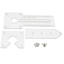 Acrylic Soundhole Speaker Templates for Acoustic Classical Guitar Making