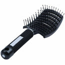 Vented Styling Hair comb Detangling Thick Hair Massage Brush Black L3H3
