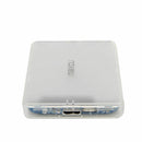 1X(Maikou 2.5 Inch Usb3.0 Sata3 Ssd External Transparent Matte Mobile Hard