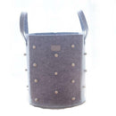 Handmade Cotton Felt Laundry Basket Kid's Toys Sundries Storage Basket Case