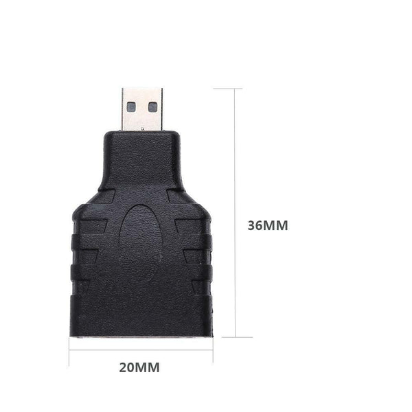 Micro HDMI Female to HDMI Male Adapter Connector Converter for Android TV  #gib