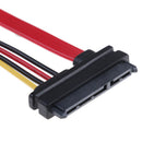 7+15Pin SATA interface to ESATA port large 4pin power interface conversion-ca TE