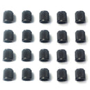 20Pcs Black Universal Plastic Type Wheel Dust Valve Caps for Car Bike Cycle ME