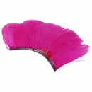1 pair Makeup Beauty Theatrical Feather False Eyelashes, Eyelash with Reusa D5Q7