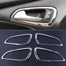 4Pcs Inner Door Handle Frame Decorative Cover Trim fit for Ford Focus Mk3 12-14