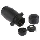 12V 7 Way Round Standard European Car Plug Connector 7 Pin Socket Plugs TraiA3C