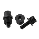 4x Motorcycles Motorbike Scooter Nylon License Plate Fastening Bolts Screws