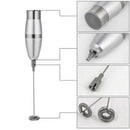 Electric Milk Frother Drink Foamer Whisk Coffee Mixer Stirrer with Stand