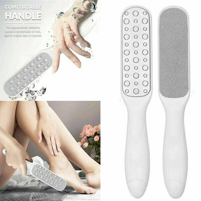 Stainless Metal Double-sided Foot File Dead/Rough/Hard/Callused Skin Remover
