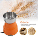Stainless Steel Electric Coffee Grinder Low Noise Burr Grain Kitchen Tool Small