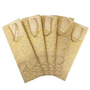 Wine Bags, Kraft Paper Wine Bag 10 Pcs Gift Wine Bags with Handles, Single