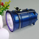 Portable USB Solar Power LED Camping Lantern Tent Hiking Torch Lamp Light H C6Z2