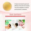 Bath Salt Ball Body Skin Whiten Stress Relief Bubble Shower Bombs (Yellow) A