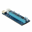 Ver009S Pci Express 6 Pin To Sata 1X 16X Usb 3.0 Extender Adapter Led Btc M