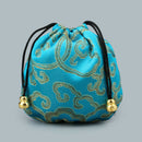 24pcs Silk Brocade Jewelry Pouch Bag, Drawstring Coin Purse,Gift Bag Value  E3V9