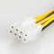 5x ATX 4 Pin Male to 8 Pin Female EPS Power Cable Adapter CPU Power Supply