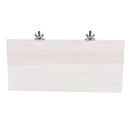 13x28cm Wooden Parrot Bird Cage Perches Stand Platform Pet Budgie Hanging ToyLJ