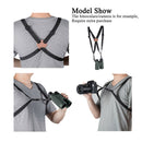 Binocular Chest Harness Strap Adjustable Double Shoulder Strap for Cameras RQ2C5