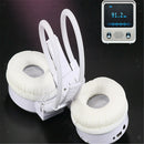 Sports Headphones Over Ear, Hi-Fi Stereo Wireless Headset, Foldable, Soft