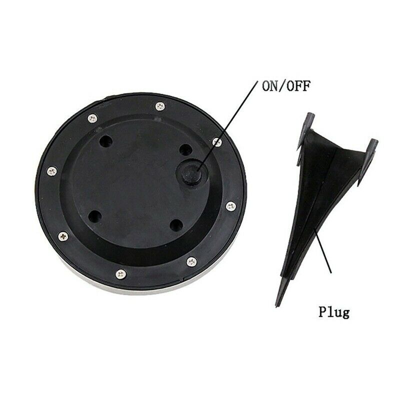 12 Led Solar Power Buried Light Ground Lamp Outdoor Path Way Garden Decorat