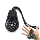 2x Portable Compass Brunton Camping Hiking Hunting Outdoor Sport KeychainRing OZ
