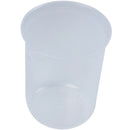 Clear White Plastic 50mL Measuring Cup Beaker for Flour Sugar Liquid H4V6
