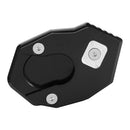Motorcycle Kickstand Pad Support for Soft Ground Outdoor Parking, Compatibl