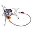 Ultralight Portable Outdoor Backpacking Camping Stove with Piezo Ignition for