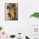 5D DIY Full Drill Diamond Painting Horse Head Cross Stitch Embroidery Decor K