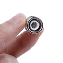 2Pcs BNC male plug to SMA female jack RF adapter connector ES