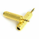 3.5mm Male to 6.5mm Female Stereo Mic Audio Headphone Jack Adapter Converter_kz