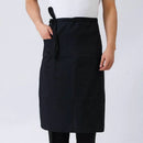 Half Apron Cook's Black Kitchen Equipment Restaurant Y5O1