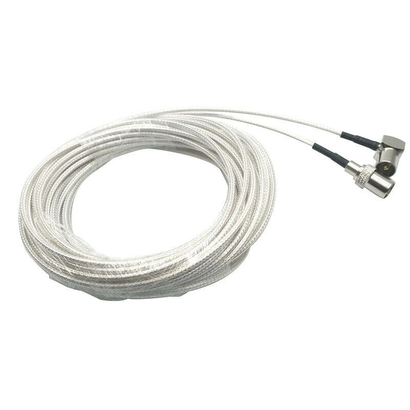 3X(RG316 SMA Cable High Temp Coaxial Cable, SMA Male to SMA Right Angle Mal