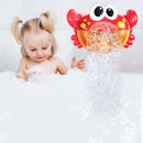 Cute Bubble Crabs Baby Bath Funny Maker Pool Swimming Bathtub Soap Machine Toys
