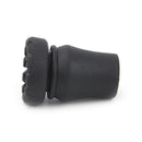 1X walking stick end tripod cane tip self standing rubber bob-slip end bottom JR