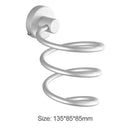 Wall Mounted Hair Dryer Storage Organizer Rack Holder Bathroom Drier Hanger