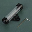 Waterproof Motorcycle Motorbike Tube Tax Disc Registration Label Holder Billet