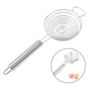 Stainless Steel Egg Separator Strainer Egg Yoke Separator Egg White SeparatS Ew