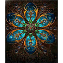 5D Diy Full Round Diamond Embroidery Diamond Painting Mandala Pattern Stick