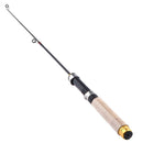 60cm Portable Telescopic Winter Ice Fishing Fish Rod Spinning Cast Tackle