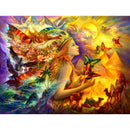 5D DIY Full Drill Square Diamond Painting Butterfly Beauty Cross Stitch Kit