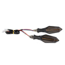 12V Motorbike LED Turn Signal Lamps Yellow Light Dual-color Flashing Lights