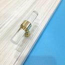 Clear Door Handle Knob Cupboard Kitchen Cabinet Pull T Bar Golden 80mm